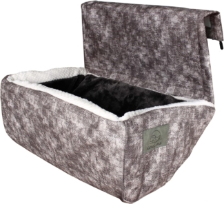 KaraLuna Katzen-Hängematte Premium Heizungsliege für Katzen I Katzenbett Katzenliege Hängematte, Waschbarer Bezug