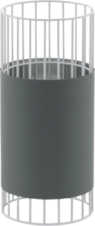 Eglo 97956 Tischleuchte NORUMBEGA weiß, grau Ø14cm H:31cm