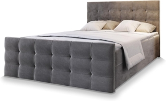 Masseno Boxbett AMON 180x200 cm mit Bonell Matratze und Topper
