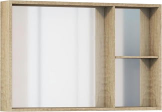 Baikal Badezimmerschrank, Spiegelschrank für Badezimmer, Wandschrank, Aufbewahrung für das Badezimmer, Badezimmer-Möbel, Beistellschrank, montierter Schrank.