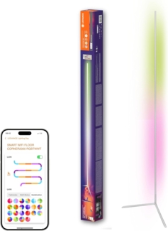 LEDVANCE SMART WIFI FLOOR CORNER WITH REMOTE CONTROL White 2000mm RGB + TW
