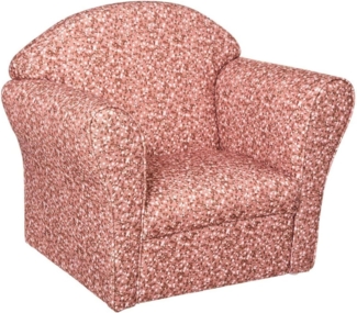 Atmosphera ATM-126918F Liberty Sessel für Kinderzimmer, Baumwolle, Rosa
