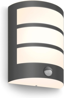 Philips Außenleuchten Wandbeleuchtung für den Außenbereich Grau Weiß IP44 Garten Terrasse II Garten Terrasse