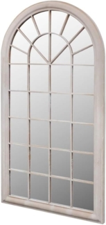 vidaXL Rustikaler Gartenspiegel Bogen 60×116 cm für Indoor und Outdoor 41224