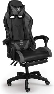 Chefsessel Stuhl Home Office Chair Racing Bürostuhl Sportsitz Büro Stuhl Schwarz/Grau