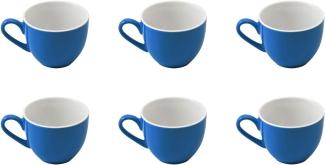 Ritzenhoff & Breker DOPPIO Espressotasse 80 ml indigo blau 6er Set