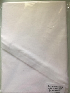 Tempur Kissenbezug TEMPUR® Jersey-Kissenbezug für Schlafkissen All-Around / Ombracio, 2,5 x 60 x 50 cm, Weiß