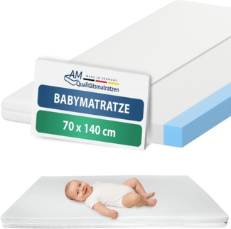 AM Qualitätsmatratzen Babymatratze 70x140 cm