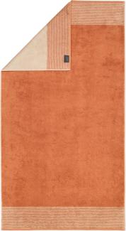 CAWÖ Duschtuch - Luxury Home, C Two-Tone, Walkfrottier Kupfer 80x150cm