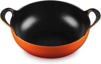 Balti Dish 24 cm Ofenrot Gusseisen Le Creuset Töpfe - GasBackofen geeignet, Spülmaschinengeeignet