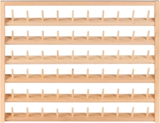Kurtzy Aufbewahrungsbox Holzspule und Fadenhalter - Organizer für Nähmaschinen