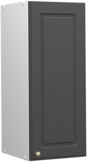 Badschrank Fame-Line Anthrazit-Gold 30 x 72 cm Vicco