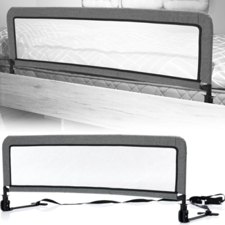 Stimo24 Bettschutzgitter extra hoch Sterne 135x50 cm