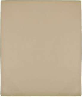 vidaXL Spannbettlaken Jersey Taupe 180x200 cm Baumwolle 136228