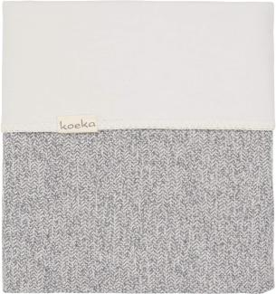 Koeka Kinderdecke Vigo Flanell Sparkle grey/pebble