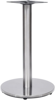 vidaXL Bistrotisch-Gestell Silbern Ø45x72 cm Edelstahl 325439