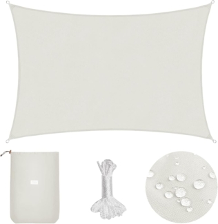 Sekey Sonnensegel Sonnensegel mit Kit PES Sonnenschutzsegel Wasserdicht