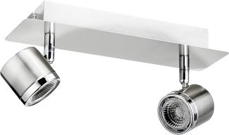 Eglo 93694 Spot LED PIERINO nickel-matt, chrom, LED max. 2X5W