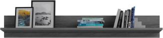 Wandboard Scout in Rauchsilber grau 140 cm