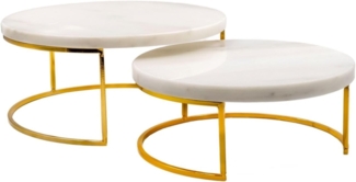 Intirilife Kuchenplatte, Marmor, (Set, 2-tlg, Set), Kuchenplatte Tortenständer Kuchen Torten Servier Teller (2-tlg. Set)