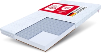 Matratze 70x140 Kaltschaum BABY COMFORT H2 H3 9 cm Babymatratze Schaum Kokos Buchweizen