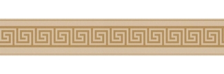 A.S. Création Bordüre Only Borders 11, strukturiert, Motiv, geometrisch, grafisch, Tapete Bordüre Geometrische Bordüre Metallic Borte Wohnzimmer Flur