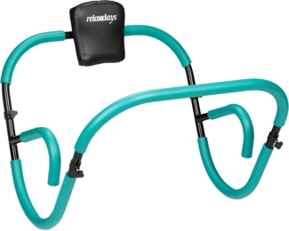 relaxdays Bauchtrainer AB Roller Türkis