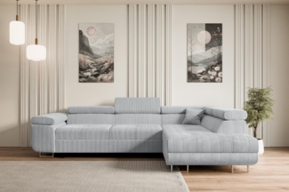 ALTDECOR Ecksofa GUSA-L, Couch mit Schlaffunktion, Wohnzimmer - Wohnlandschaft, Corner Sofa Bett Eckcouch Couch L-Form Schlafcouch Ausziehbar