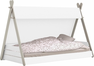 Calicosy Bett 90x200 H140 cm – TOTEM - Weiß