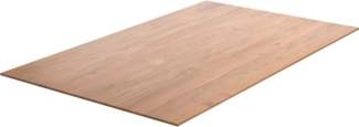 Esstischplatte Edge 140x90cm Akazie Natur Schweizer Kante