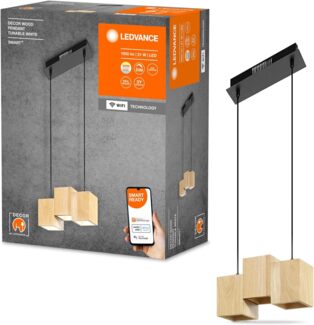 LEDVANCE Smart+ Wood Pendant TW