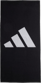 adidas Sportswear Badetuch 3BAR TOWEL LARG BLACK/WHITE