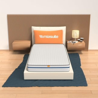 miasuite i sogni italiani Matratze 80x200 Höhe 22 cm - Memory Foam, Milbenhemmend, Hypoallergen | Easy