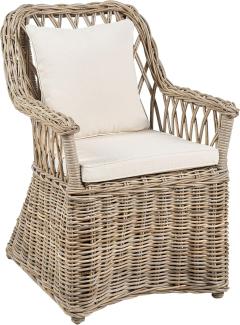 Gartenstuhl MAROS II Rattan Helles Beige