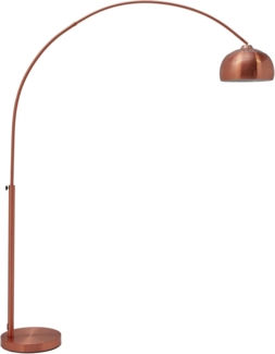 riess-ambiente Bogenlampe LOUNGE DEAL 170-210cm kupfer, ohne Leuchtmittel, Wohnzimmer · Metall · verstellbar · Modern Design