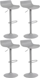 4er Set Barhocker Aveiro, grau