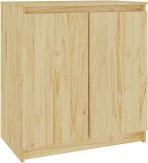 vidaXL Beistellschrank 60x36x65 cm Massivholz Kiefer 833097