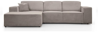 Beautysofa Ecksofa PEDRO, Breite: 267cm, viele Farbvarianten