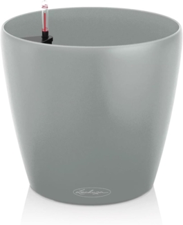 Lechuza Pflanztopf Classico Eco 28 cm Kunststoff hellgrau