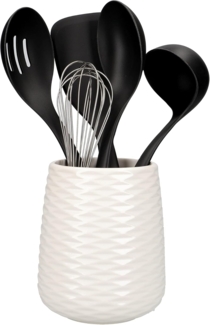 KitchenAid Küchenorganizer-Set, (Set, 6-tlg), hitzebeständig, inkl. 1 Untensilienhälter aus Keramik