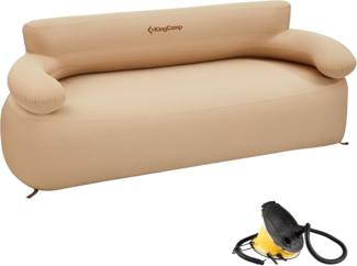 KingCamp Campingstuhl Camping Couch Air Sofa XL Aufblasbar, Luft Sitz Glamping Garten Möbel