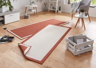 In- & Outdoor Wendeteppich Panama Creme Terra - 80x350x0,5cm