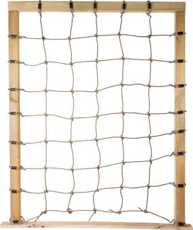 Legler small foot Kletternetz mit Achterhaken, Kletter Netz, Klettern, Garten Spielzeug, Kinder, 11876