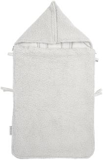 Meyco Baby Fußsack Teddy Greige (1-tlg), 40x82cm