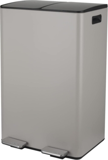 Treteimer Aliya - Taupe matt 2x30 Liter