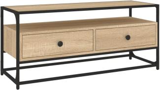 vidaXL TV-Schrank Sonoma-Eiche 100x35x45 cm Holzwerkstoff 826306