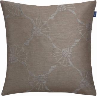 JOOP! Kissenhülle Reflection 50844-020 Taupe 40x40 cm Kornblume Wendedessin