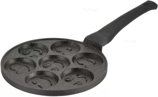 Pancakes Bratpfanne Pfannkuchen Smiley Beschichtung Spiegeleier Oladji Blinis