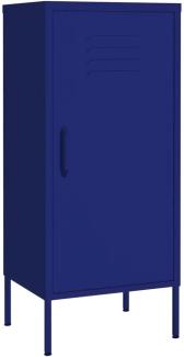 Lagerschrank Marineblau 42,5x35x101,5 cm Stahl