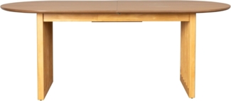 Esstisch BARLET ausziehbar 200 bis 240 cm Eichenfurnier von DutchBone